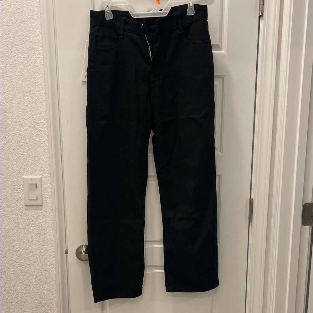 Lee Women's Black Straight Leg Jeans